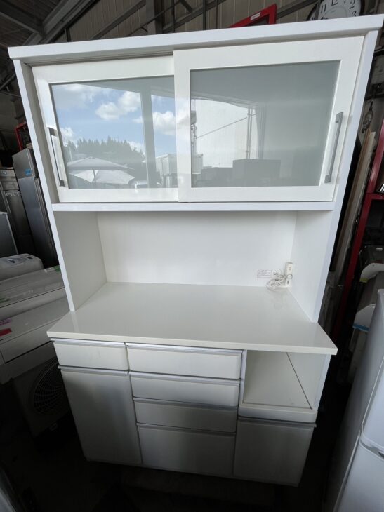 横浜市港北区にてニトリのキッチンボード 120KB-WHをご案内 ｜出張買取MAX