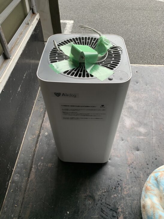 さいたま市桜区】へ高性能Airdog（エアドッグ）製の空気清浄機 KJ200F