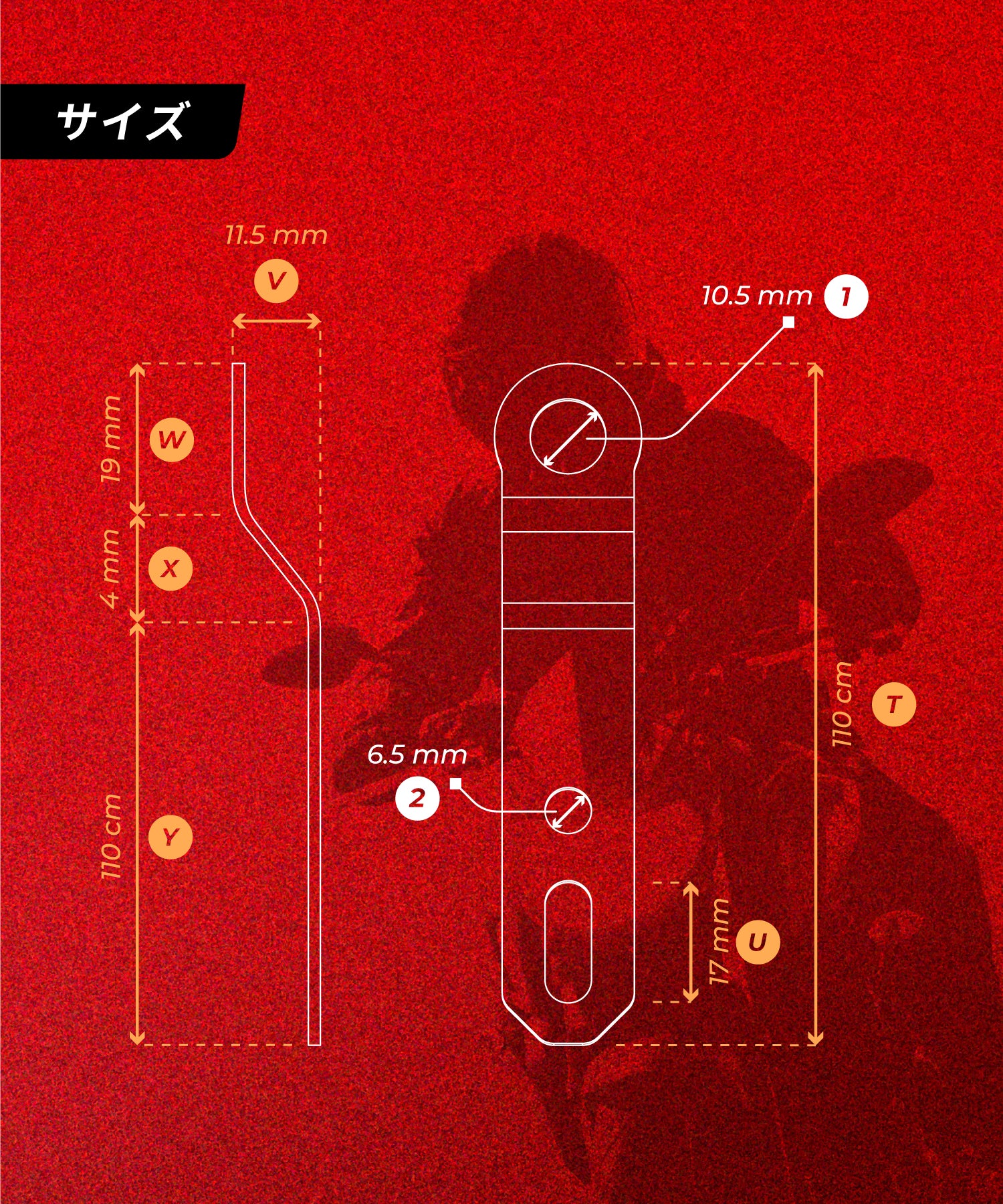 カエディア製バイク用ハンドガード｜耐久性・防護性能・スタイリッシュ