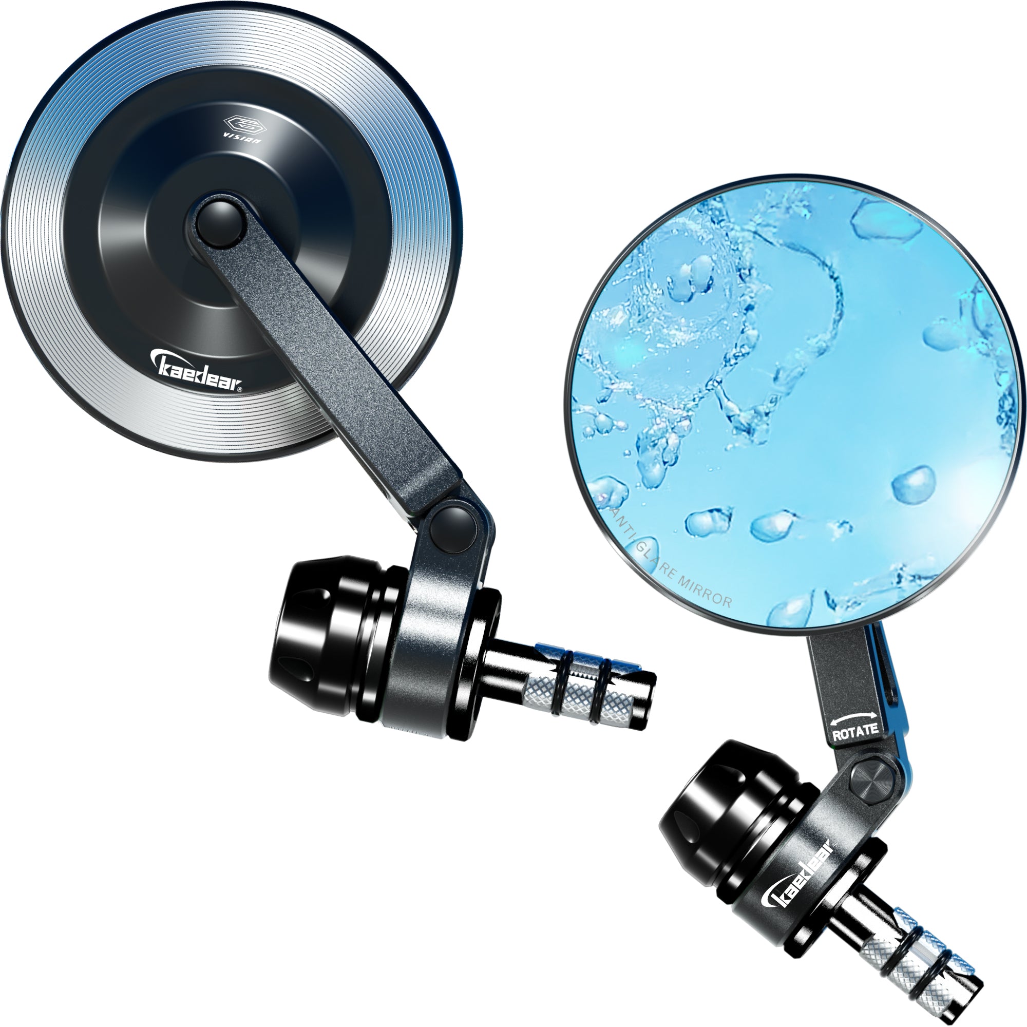 バイク用ハンドルフック】折りたたみ式リングタイプ｜22～28.6mm対応