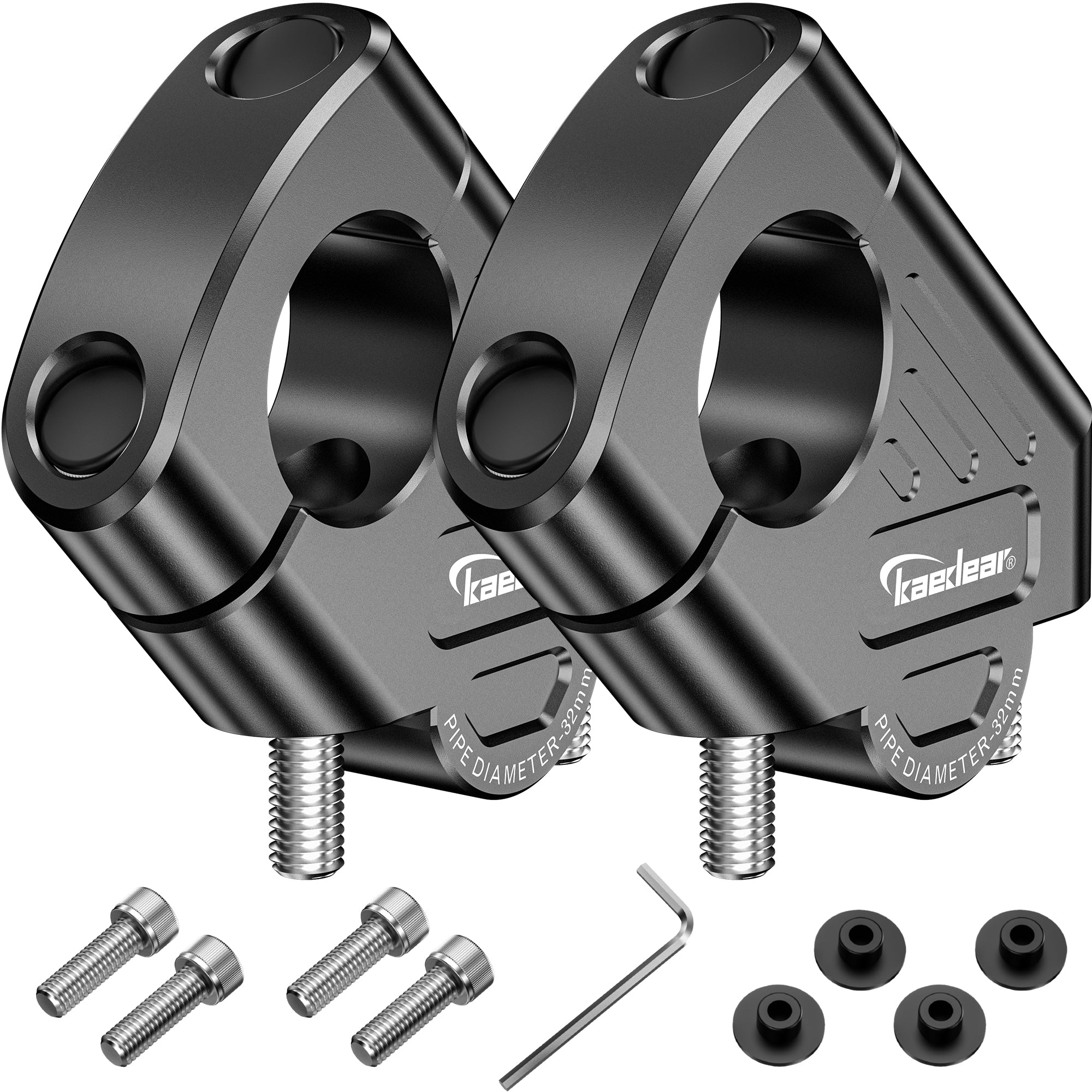 快適ポジションを実現するCNCアルミ製プルバックライザー｜ハンドル