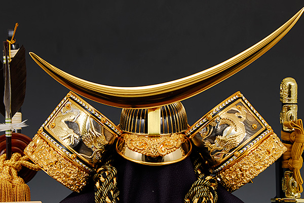 五月人形 K-134 伊達政宗公 兜ケース飾り｜雛人形、五月人形、羽子板