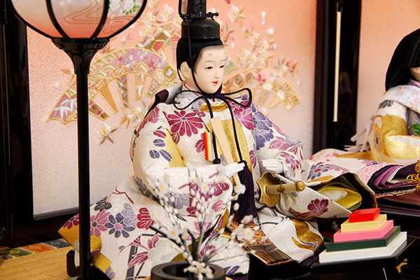 K-303 収納飾り 雛人形 金彩京友禅の衣装｜雛人形、五月人形、羽子板