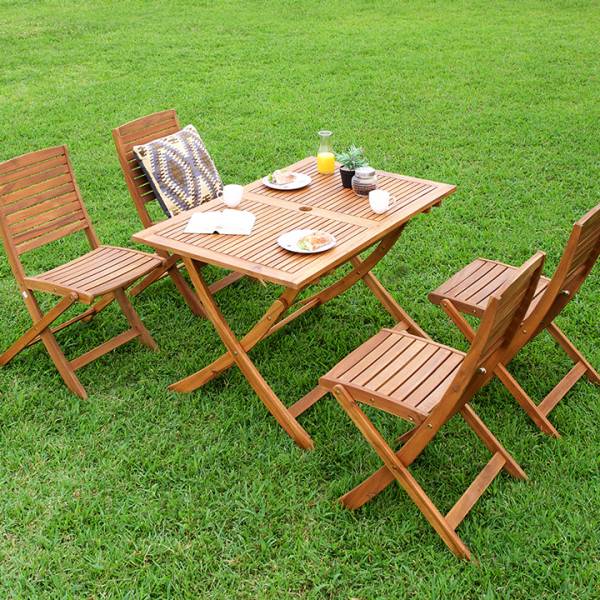 イタリア テーブルセット 花柄 ガーデン 4点セット 53cm ニーノ パルッカ