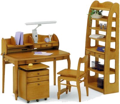 健康宣言家具・マルニの学習机【フレンディ】エレガンス