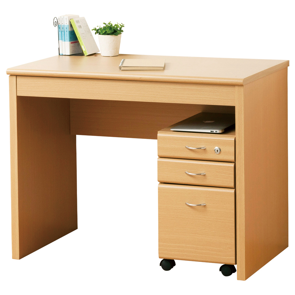 フェイバーデスク90 鍵付き 幅900 奥行550 高さ700 KRS-90FD 通販