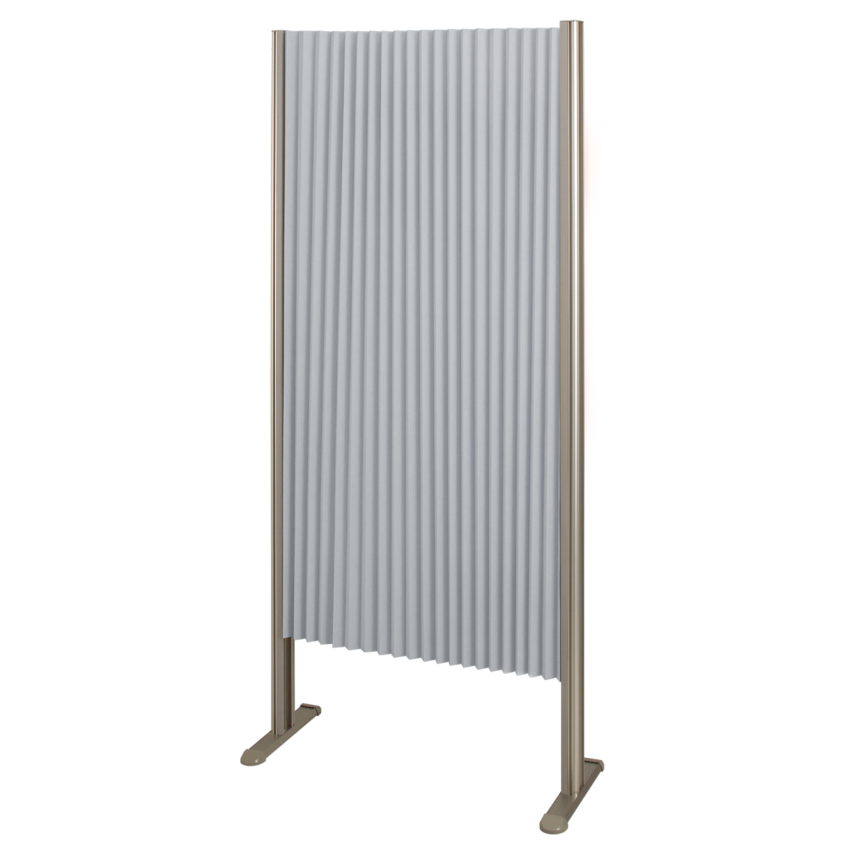 防炎アコーディオンパーテーション ショートタイプ 幅1350 奥行300 高