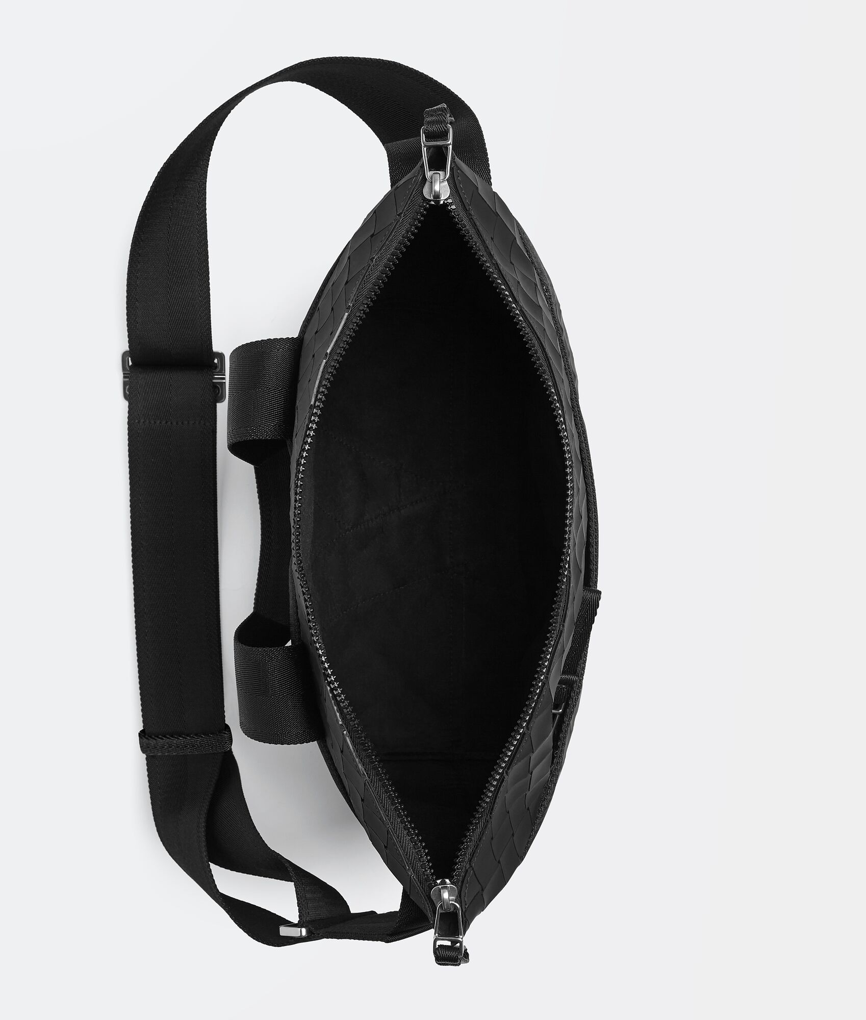 メンズ☆ボッテガべネタ ブラック ボディバッグ(ラバー素材) 楽天市場