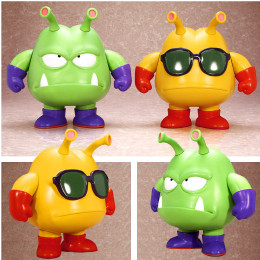 FIG]EX合金PLUS+ ニコチャン大王とニコチャン家来 ソフビ Dr.スランプ