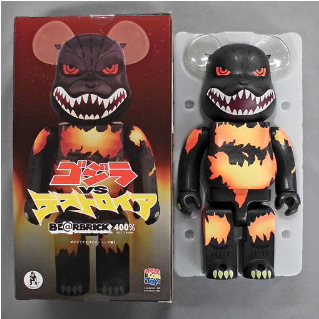 FIG]BE@RBRICK -ベアブリック- ゴジラ(デスゴジバーニング版) 1000