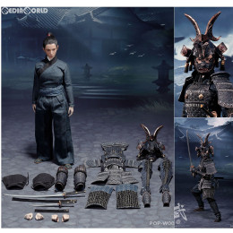 FIG]胡蝶型兜女性侍 鉄錆地甲冑 標準仕様 1/6 スケール可動フィギュア