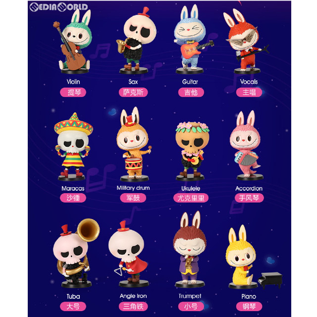 FIG] (BOX)LABUBU(ラブブ) 森のコンサートシリーズ 完成品 フィギュア