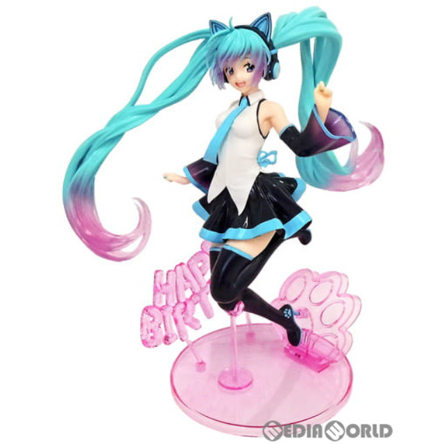 FIG]タイクレ限定 初音ミク Birthday2021 AMP フィギュア〜Happy Cat