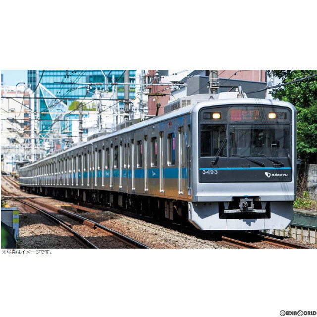 小田急 3000形 8両 3652編成 行き先点灯 ロイヤルブルー帯 31761