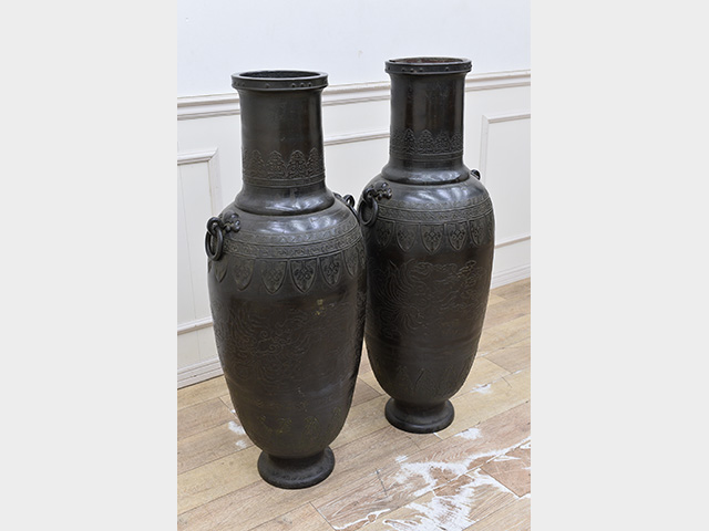 骨董品買取 】 中国特大銅壺｜買取価格500,000円 | 広島のリサイクル