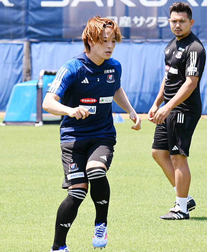 J1横浜M・永戸勝也「勢いを付ける第一歩に」 15日、ホーム町田戦