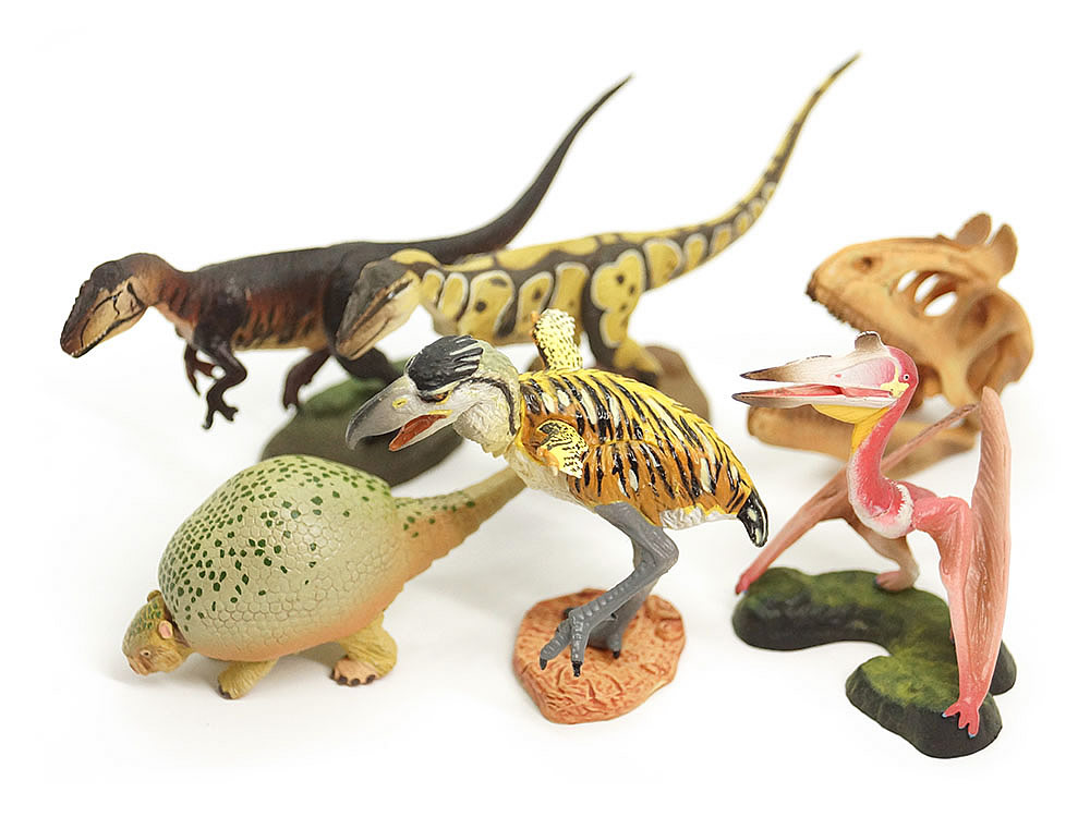 恐竜模型図鑑 海洋堂 ダイノテイルズ6 ｜ 食玩・ガチャポン