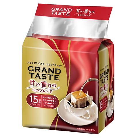 ドリップバッグ グランドテイスト 甘い香りのモカブレンド | ドリップ