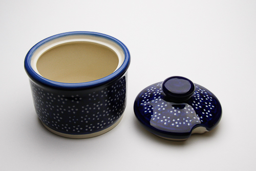 シュガーポット・ポーリッシュポタリー(ポーランド食器)