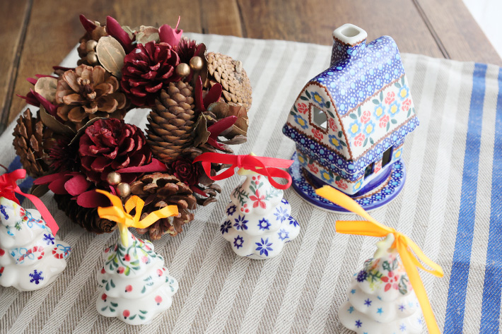 キャンドルホルダー・ポーリッシュポタリー(ポーランド食器)