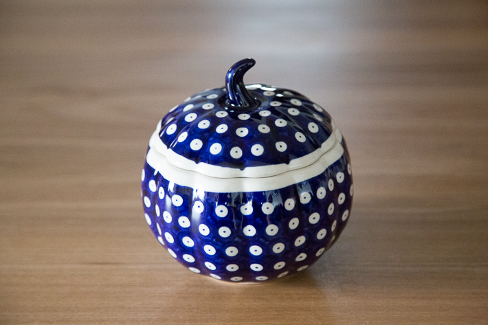 ザクワディのかぼちゃ ケルセン- 愛らしい陶器ポーリッシュポタリー