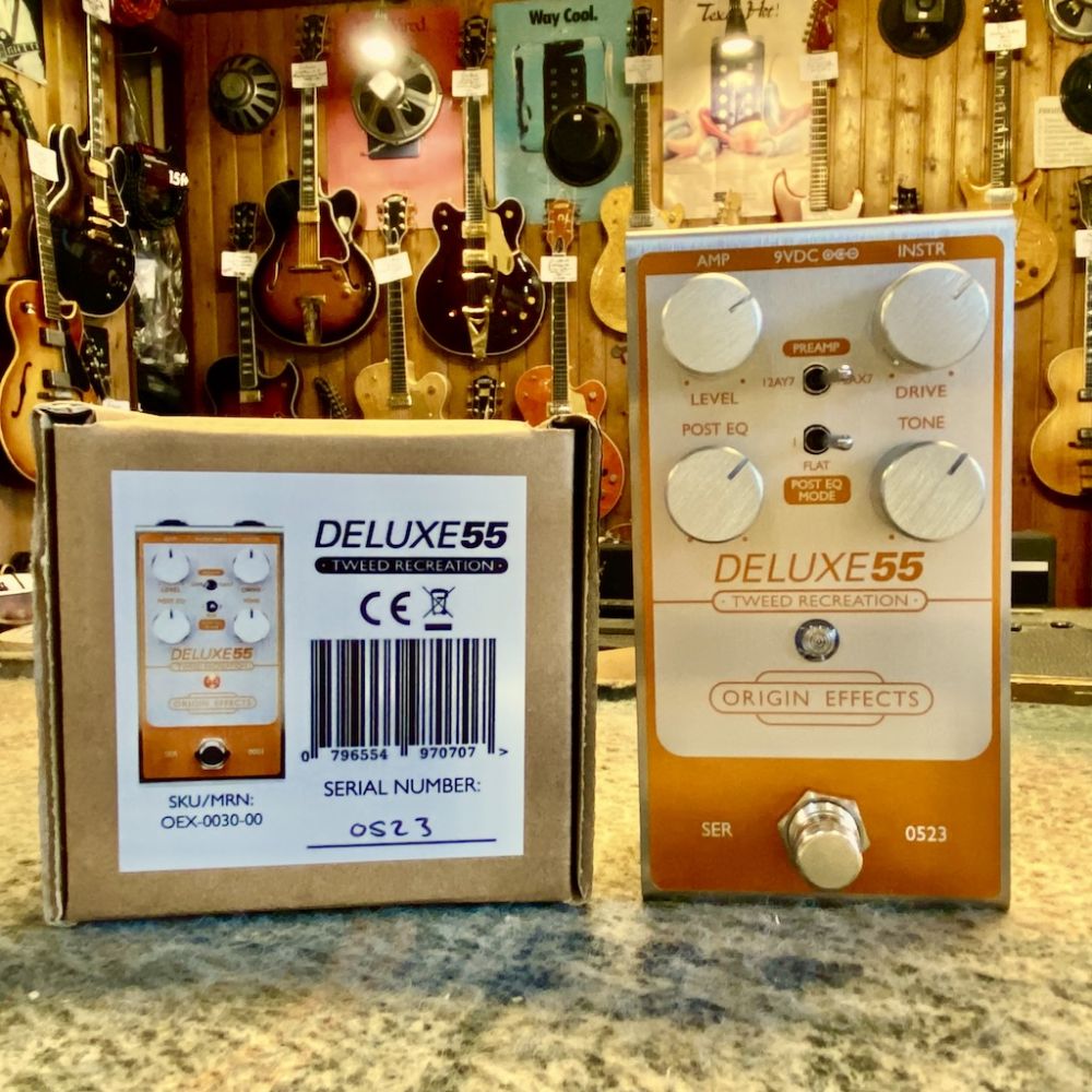 ORIGIN EFFECTS DELUXE55 TWEED RECREATION - Kitarapaja