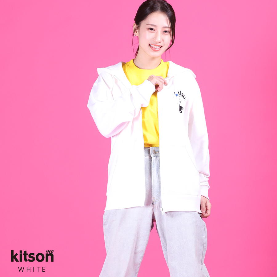 澄田綾乃 × Kitson me コラボZIPパーカー