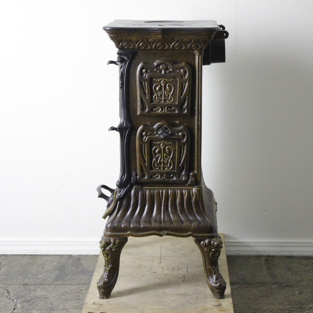 フランス アンティーク GODIN STOVE 鋳鉄 エナメル ストーブ | キヤ