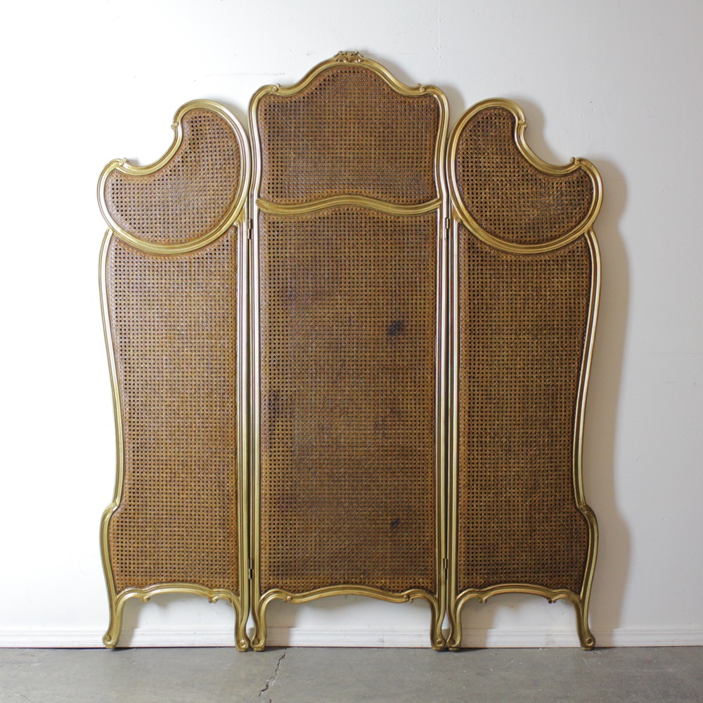 フランス ヴィンテージ ラタン パーテーション | キヤアンティークス