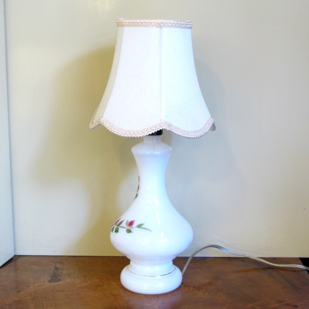 80s ミルクガラス 小物置き ヴィンテージ ビンテージ ハンド 手