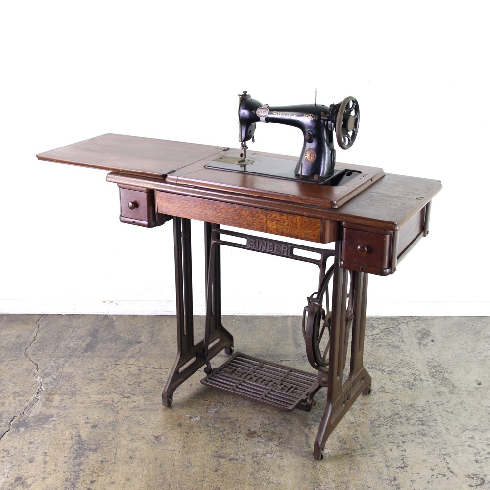 アメリカ アンティーク SINGER シンガー ミシン ミシン脚 | キヤ