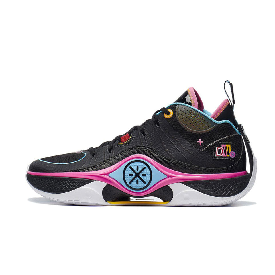 LiNing Wade Shadow 5 'Black Neon Pink'