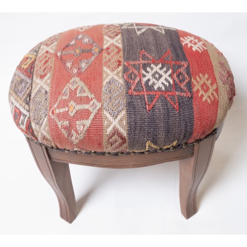 オットマンチェアー キリム スツール