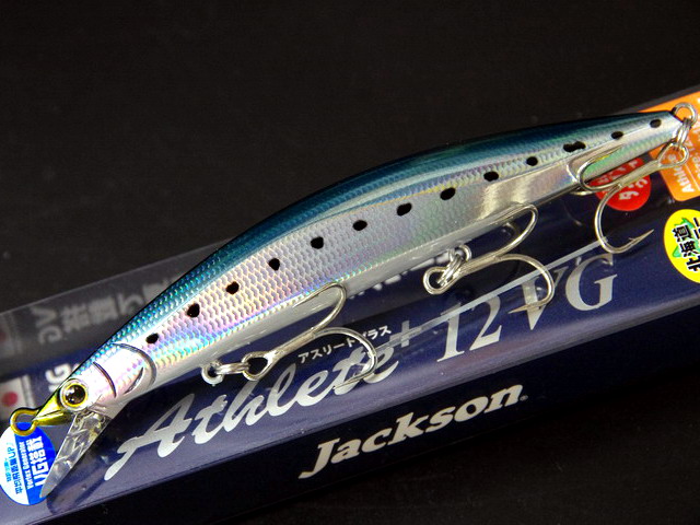 ジャクソン アスリート＋12FVG 120mm/18g フローティング 【シーバス