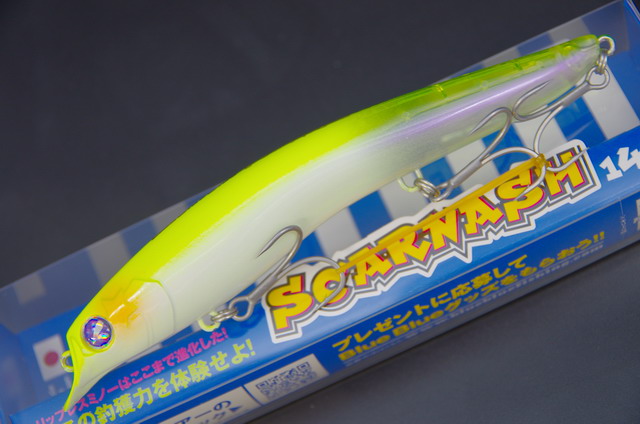 ブルーブルー スカーナッシュ140F 140mm/25g （Blue Blue SCARNASH140F