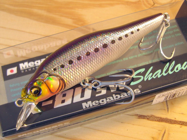 メガバスルアー カゲロウ、キリンジ、X-80SW メガバスルアー カゲロウ