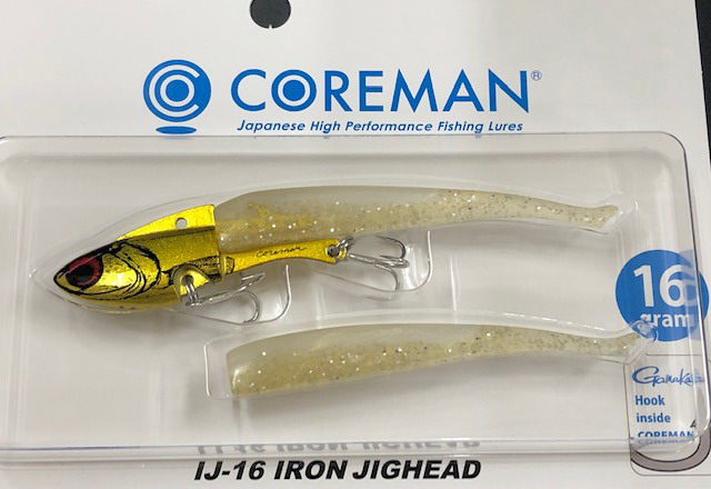 コアマン IJ-16 アイアンジグヘッド 100mm/16g 【シーバスルアー専門店