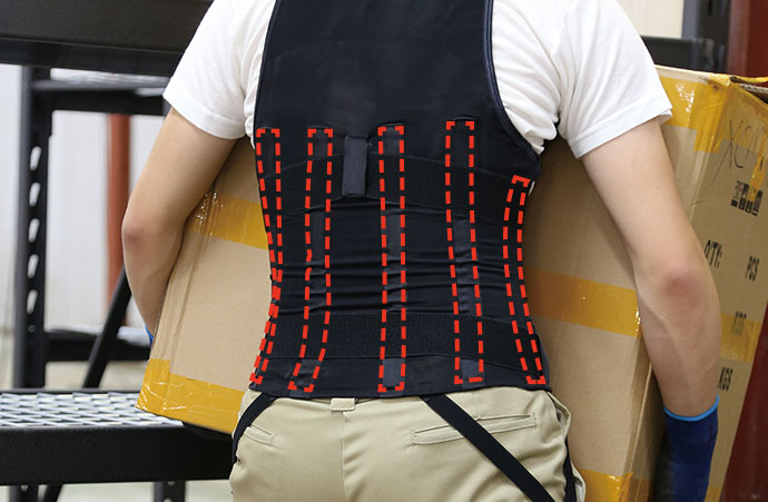 作業アシストベスト／作業アシストスーツ | ファイルとテプラのキングジム