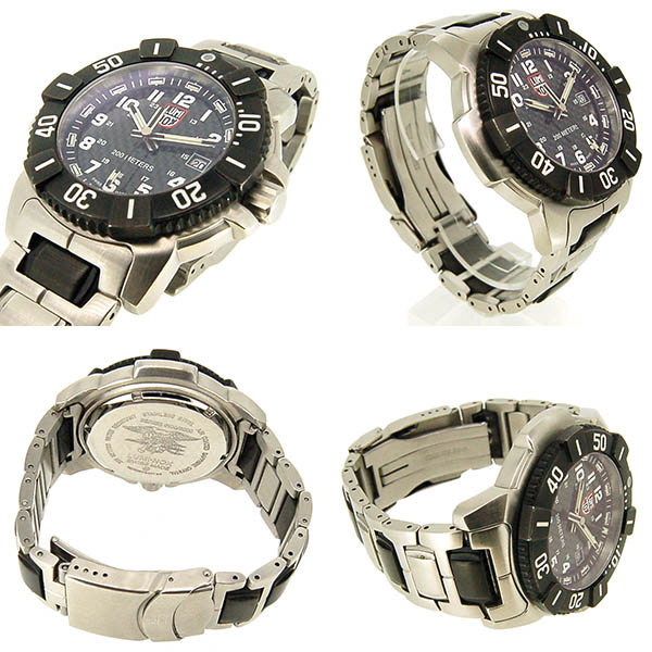 ルミノックス LUMINOX ネイビーシールズ 6100/6200 ブラック 45mm