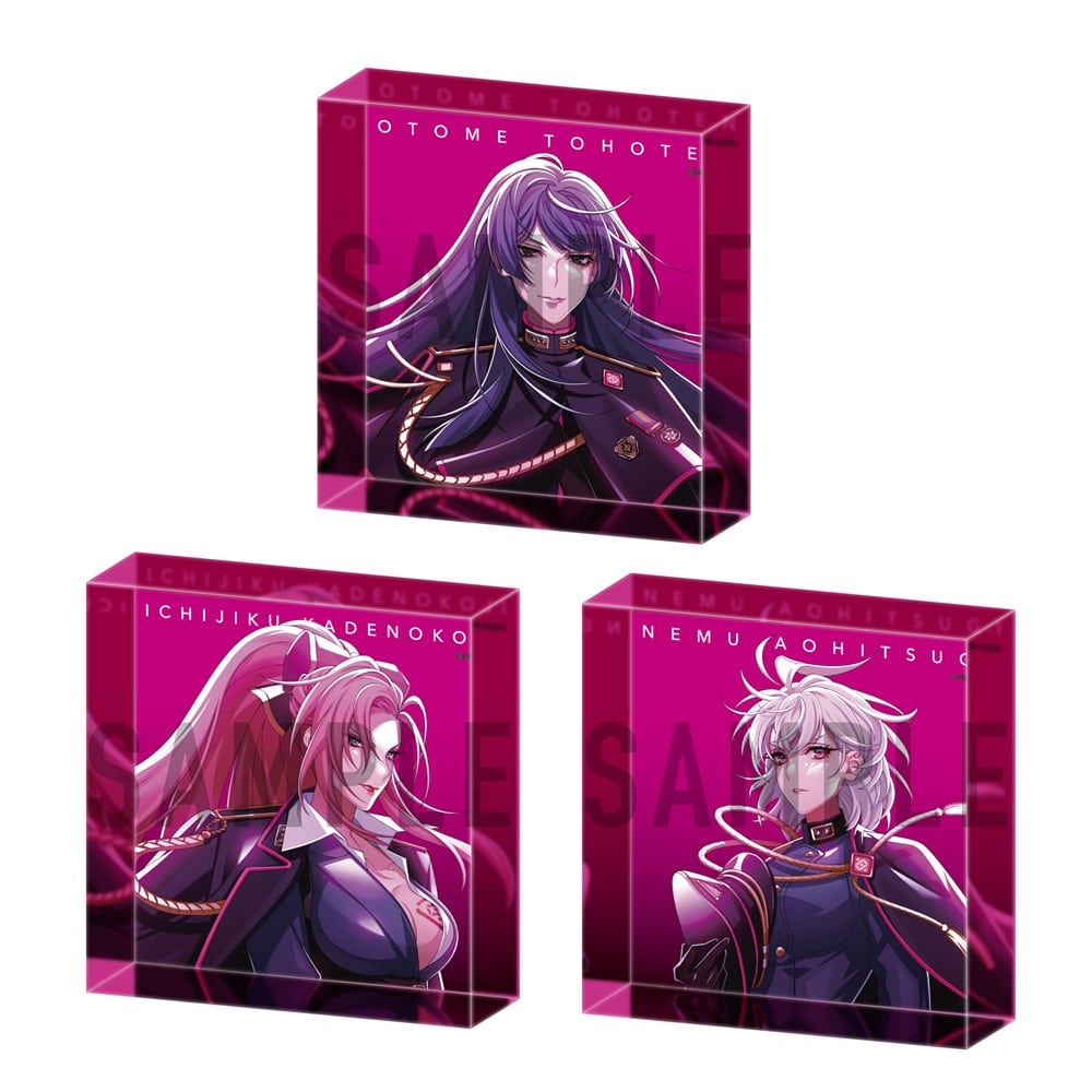 言の葉党 ＋アクリルブロック3種セット ヒプノシスマイク -Division