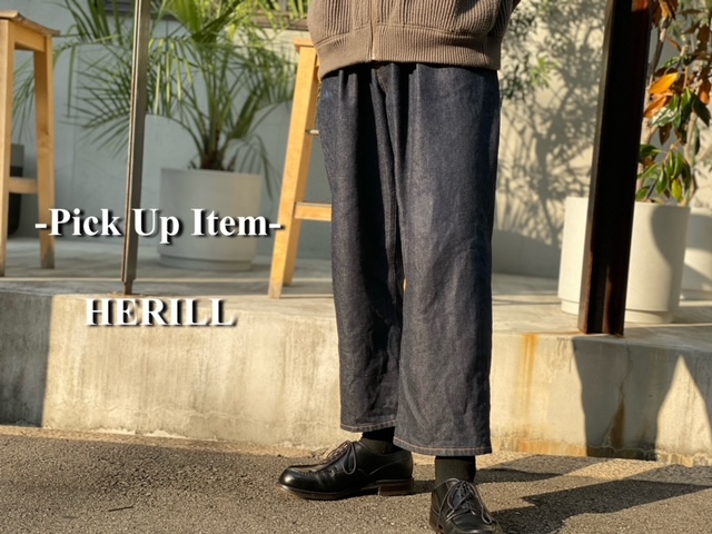 HERILL/ ヘリル】CASHMERE DENIM TACK 4PK【買取入荷情報