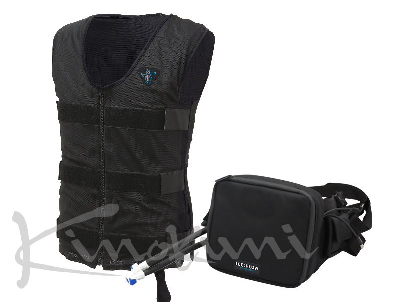 キノクニ ： ・水冷服 アイスフロー ウェストバックタイプ セット