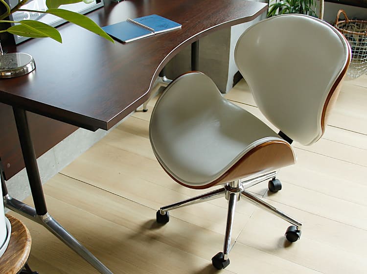 ノースチェア KNOX（ノックス）ホワイト｜北欧・ヴィンテージ