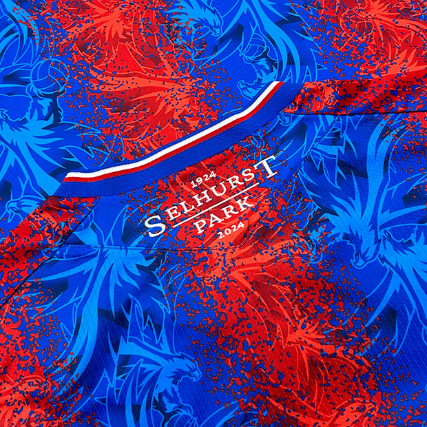 タグ付き【正規品】クリスタルパレス 24-25アウェイユニフォーム タグ