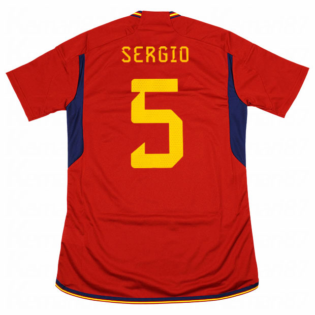 Kemari87 KISHISPO / スペイン代表 2022 ホーム 半袖レプリカ