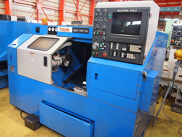 P001765 NC旋盤 ヤマザキマザック QT-15N-U | 株式会社 小林機械