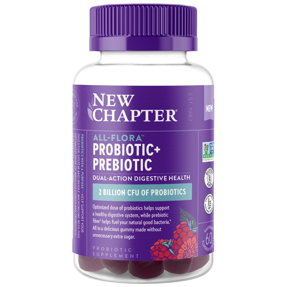 New Chapter® All Flora™ Probiotic + Prebiotic Dual Action