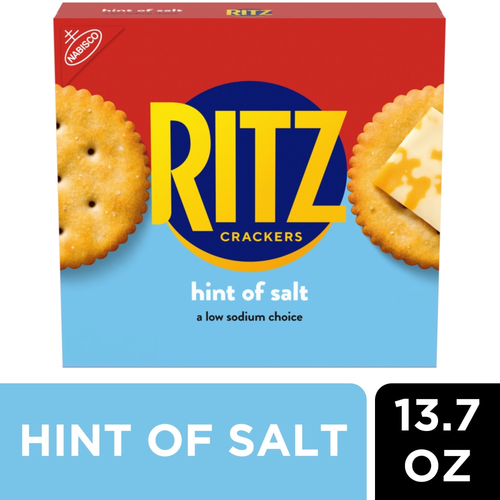 RITZ Hint of Salt Crackers, 13.7 oz - Kroger