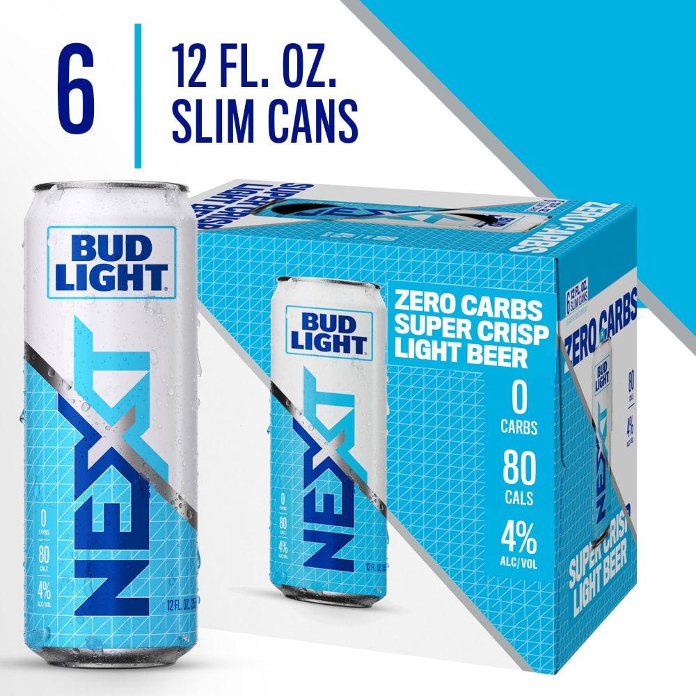 Bud Light NEXT Beer, 6 pk / 12 fl oz - QFC
