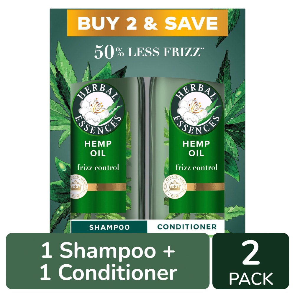 Herbal Essences Hemp Oil Shampoo and Conditioner Set with